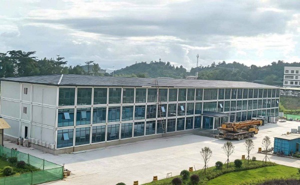 Multi-storey modular site office building for Indonesia nickel-mine project &mdash; Wanbang