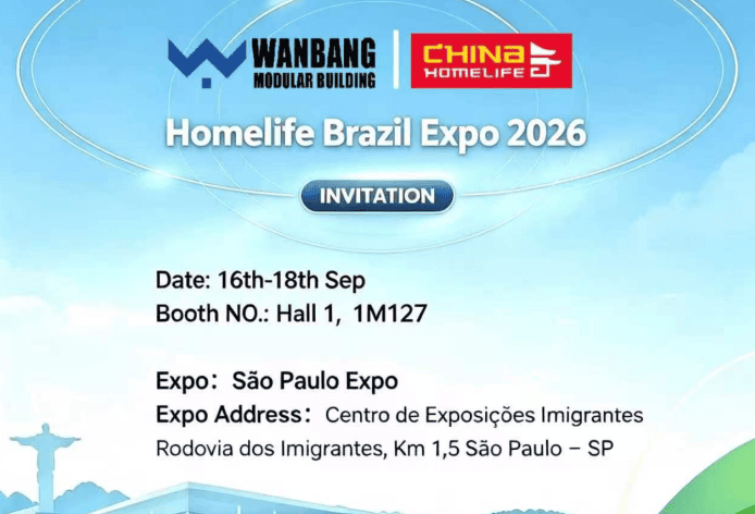 Wanbang to Showcase Modular Building Solutions at Homelife Brazil Expo 2026